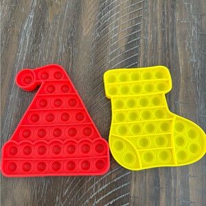 Christmas Pop It Fidget Toy Set